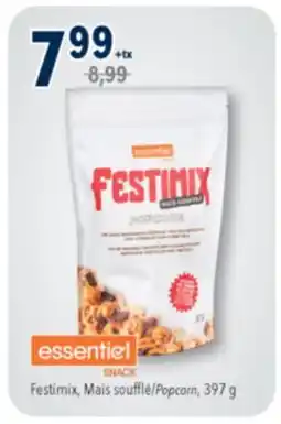 Familiprix ESSENTIEL SNACK, Popcorn, 397 g offer