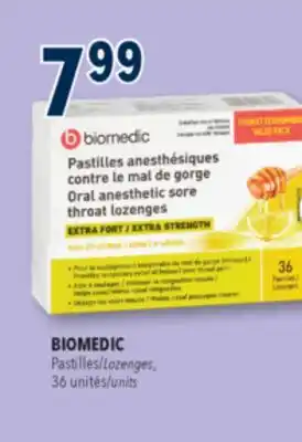 Familiprix BIOMEDIC, Lozenges, 36 units offer