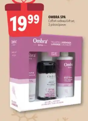 Familiprix OMBRA SPA, Gift set, 3pieces offer