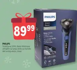 Familiprix PHILIPS Series 5000, Wet and dry electric shaver offer