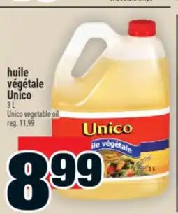 Super C huile végétale Unico | Unico vegetable oil offer