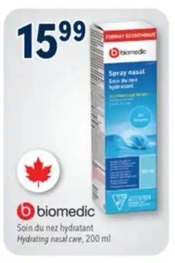 Familiprix Biomedic nasal spray medium stream value size 200ml offer