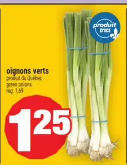 Super C oignons verts / green onions offer