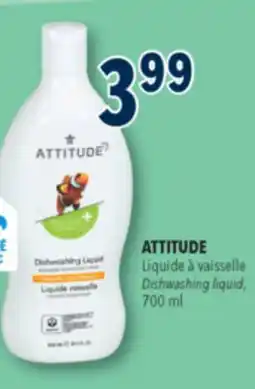 Familiprix ATTITUDE Dishwashing liquid, 700ml offer