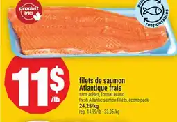 Super C filets de saumon Atlantique frais / fresh Atlantic salmon fillets offer