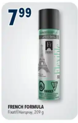 Familiprix FRENCH FORMULA Hairspray, 209g offer