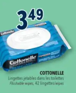 Familiprix COTTONELLE, Flushable wipes, 42 /wipes offer