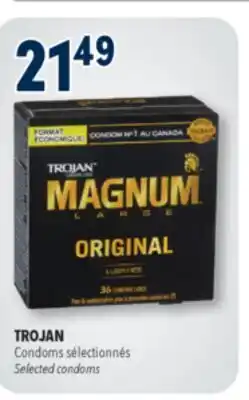 Familiprix TROJAN Selected condoms offer