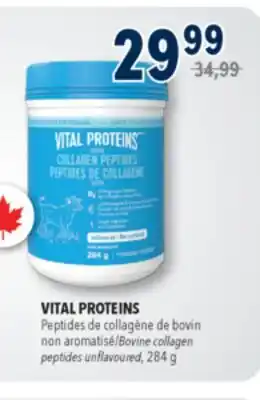 Familiprix VITAL PROTEINS, Bovine collagen peptides unflavoured, 284 g offer