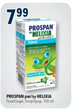 Familiprix Helixia Prospan Kids cough syrup with ivy leaf extract 100ml offer