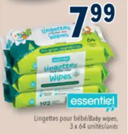 Familiprix Baby wipes, 3x 64units offer
