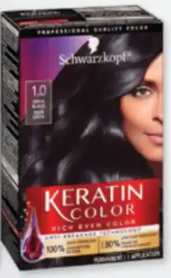 Familiprix SCHWARZKOPF, Keratin Color, Hair colour offer