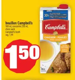 Super C BOUILLON CAMPBELL'S | CAMPBELL'S BROTH, 900 ML offer