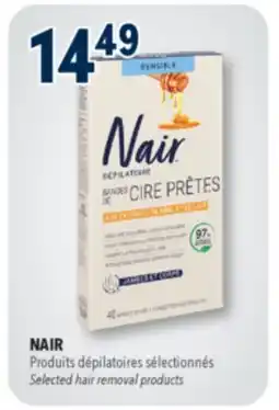 Familiprix NAIR, Selected hair removal products offer