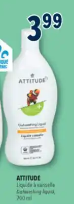 Familiprix ATTITUDE, Dishwashing liquid, 700 ml offer