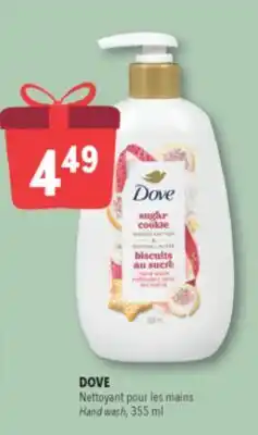 Familiprix DOVE, Nettoyant pour les mains/Hand wash, 355 ml offer
