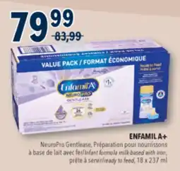 Familiprix ENFAMIL A+ Infant formula milk-based with iron, ready to feed, 18x 237ml offer