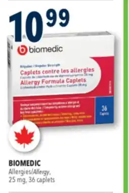 Familiprix BIOMEDIC Allergy 25mg, 36caplets offer