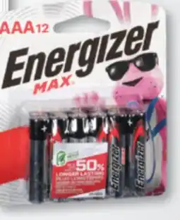 Familiprix ENERGIZER Selected batteries offer