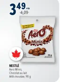 Familiprix NESTLÉ, Aero Minis, Milk chocolate, 98 g offer