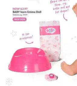 Toys R us BABY born Emma Doll offer