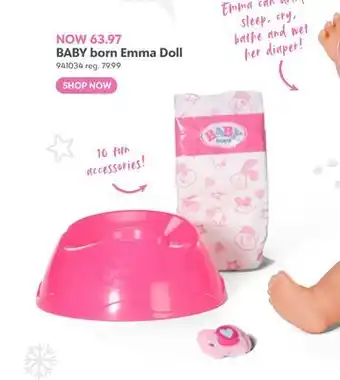 Toys R us BABY born Emma Doll offer