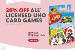 Toys R us UNO Super Mario offer