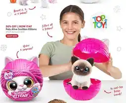Toys R us Zuru Pets Alive Smitten Kittens offer