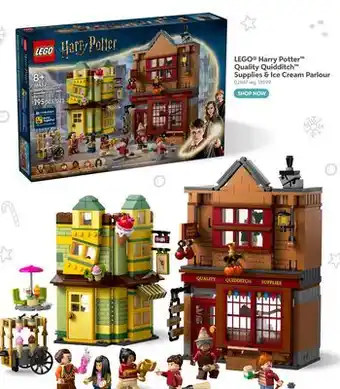 Toys R us LEGO Harry Potter Quality Quidditch Supplies & Ice Cream Parlour offer