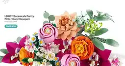 Toys R us LEGO Botanicals Pretty Pink Flower Bouquet offer