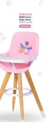 Toys R us BABY born - High Chair offer