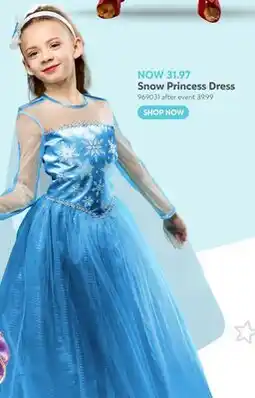 Toys R us Snow Princess Dress offer