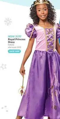 Toys R us Royal Princess Dress offer