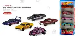 Toys R us Hot Wheels Cars 5-Pack Assortment offer