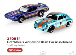 Toys R us Hot Wheels Worldwide Basic Car Assortment offer