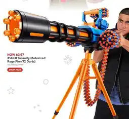 Toys R us XSHOT Insanity Motorized Rage Fire offer