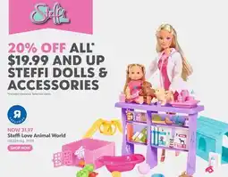 Toys R us Steffi Love Animal World offer