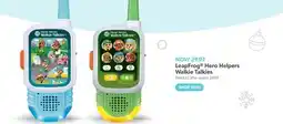 Toys R us LeapFrog Hero Helpers Walkie Talkies offer