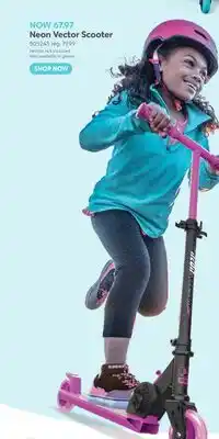 Toys R us Neon Vector Scooter offer
