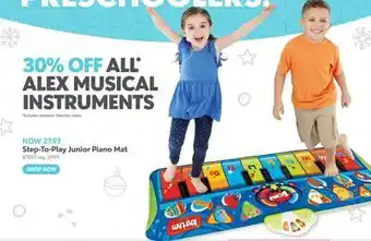 Toys R us Step-To-Play Junior Piano Mat offer