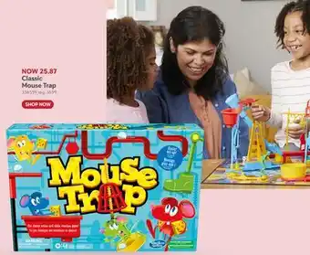 Toys R us Hasbro Games Classic Mouse Trap offer