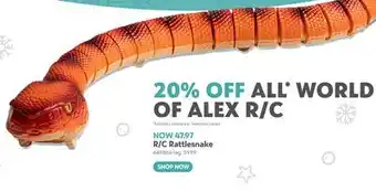 Toys R us R/C Rattlesnake offer