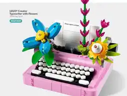 Toys R us LEGO Creator Typewriter with Flowers offer