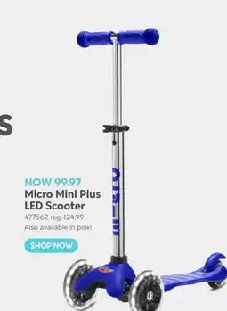Toys R us Micro Mini Plus LED Scooter offer