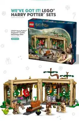 Toys R us LEGO Harry Potter Hogwarts Castle: Herbology Class offer