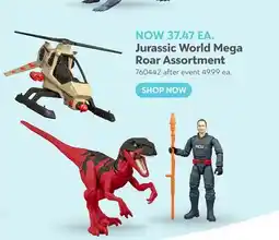 Toys R us Jurassic World Mega Roar Assortment offer