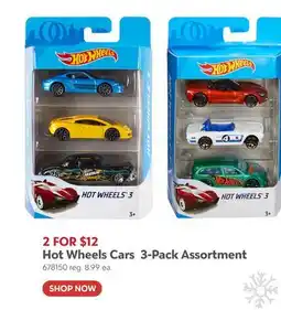Toys R us Hot Wheels Cars 3-Pack Assortment offer