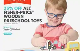 Toys R us Fisher-Price Wooden Vehicle Pack offer