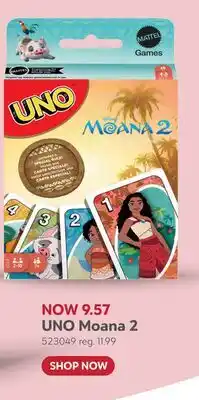 Toys R us UNO Moana 2 offer