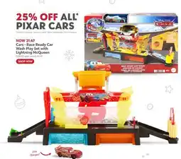 Toys R us Cars - Race Ready Car Wash Play Set with Lightning McQueen offer